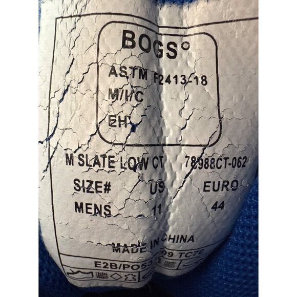 BOGS Mens Slate hybrid Composite Toe Athletic Style Work Shoe Size 11 - Picture 10 of 11